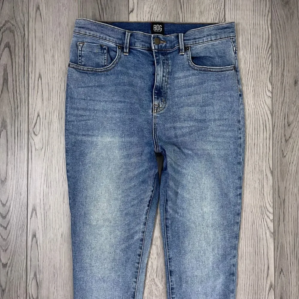 BDG Women Size 32 Twig Cotton Stretch High Rise Skinny Leg Casual Denim Jeans